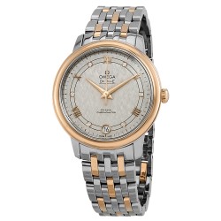 De Ville Automatic Ivory Silvery Diamond Dial Ladies Watch 424.20.33.20.52.003