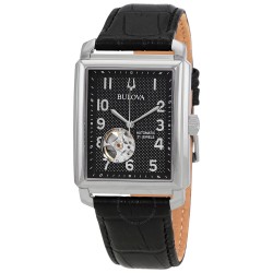 Sutton Automatic Black Dial Unisex Watch 96A269