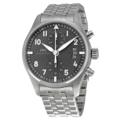 Pre-owned IWC Pilot Chronograph Automatic Men's Watch IW387804
