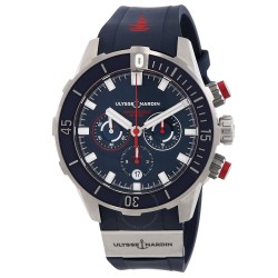 Diver Chronograph Automatic Blue Dial Men's Watch 1503-170LE-3/93-HAMMER
