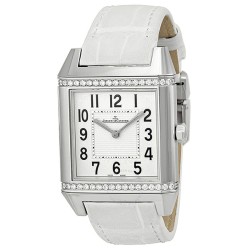 White Dial White Leather Ladies Watch Q7068421