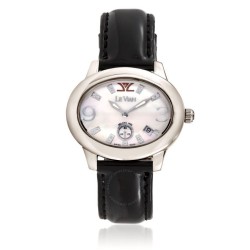 Le Vian Time Quartz White Dial Men's Watch LVL500MSSMP