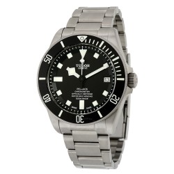 Pre-owned Tudor Pelagos Automatic Chronometer Black Dial Men's Watch 25600TN