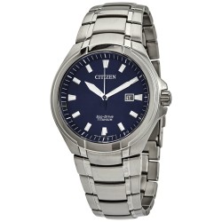 Paradigm Super Titanium Eco-Drive Blue Dial Men's Watch BM7431-51L