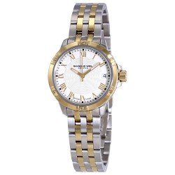 Tango Quartz White Dial Two-tone Ladies Watch 5960-STP-00308