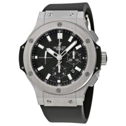 Pre-owned Hublot Big Bang Chronograph Black Dial Men's Watch 301.SX.1170.RX