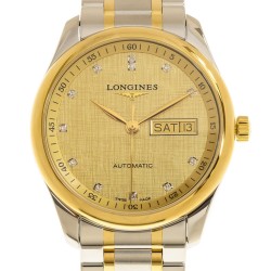 Master Automatic Diamond Men's Watch L2.755.5.38.7