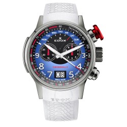 Chronorally Chronograph Quartz Blue Dial Men's Watch 38001 TINR BUDN