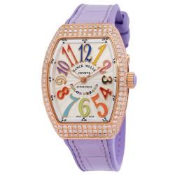 Vanguard Automatic Diamond Silver Dial Ladies Watch V 32 SC AT FO D COL DR 5N VL 5N