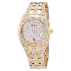 Phantom Crystal Pave Dial Men's Watch 98B323