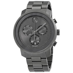 Bold Chronograph Gunmetal Dial Men's Watch 3600486
