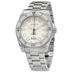 Dive Quartz Silver Dial Men's Watch YA136336