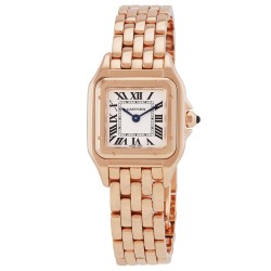 Panthere Small Size Quartz Silver Dial Ladies Watch WGPN0040