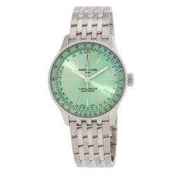 Navitimer Automatic Green Dial Ladies Watch A17327361L1A1