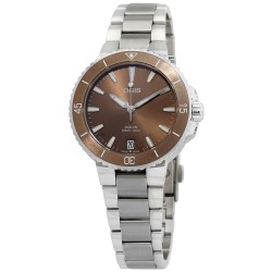 Aquis Automatic Brown Dial Watch 01 733 7731 4156-07 8 18 05P