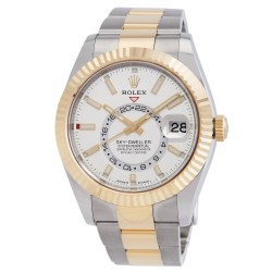 Sky-Dweller GMT Automatic Chronometer White Dial Men's Watch
