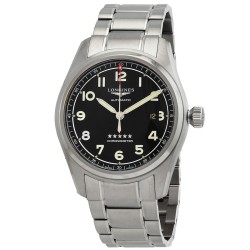 Spirit Automatic Chronometer Black Dial Men's Watch L3.811.4.53.6