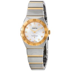 Constellation Manhattan Quartz Diamond White Mother of Pearl Dial Ladies Watch 131.20.25.60.55.002