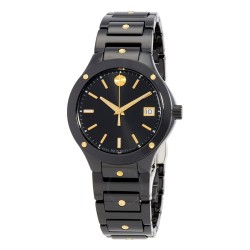 SE Quartz Black Dial Ladies Watch 0607741