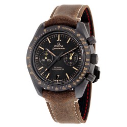 Speedmaster Moonwatch Co-Axial Chronograph Automatic Black Dial Men's Watch 31192445101006