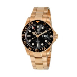 Subaquatic GMT Quartz Black Dial Men's Watch C1R10BK-BKJ