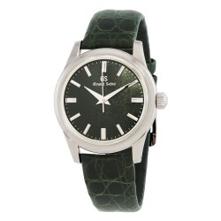 Elegance Hand Wind Green Dial Unisex Watch SBGW285G