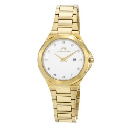 Victoria Silver-tone Dial Ladies Watch 1242BVIS
