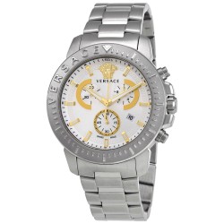 Chronograph Quartz Silver Dial Men's Watch VE2E00321
