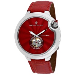 Cyclone Automatic Red Dial Men's Watch CV0142