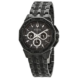 Octava Black Dial Men's Multifunction Watch 98C134