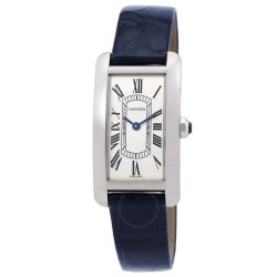 Tank Americaine Small Model Quartz Silver Dial Ladies Watch WSTA0082