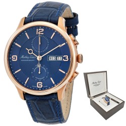 Edmond Chrono Automatic Chronograph Blue Dial Men's Watch H1886CHATPBU