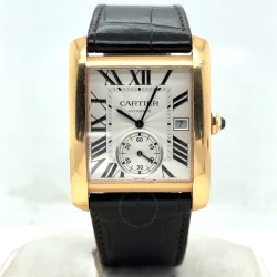 Pre-owned Cartier Tank Mc Automatic Men's Watch W5330001