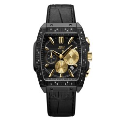 Echelon Quartz Black Dial Men's Watch J6379A