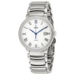 Centrix Automatic White Dial Men's Stainless Steel Watch R30939013