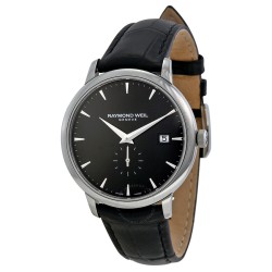 Open Box - Raymond Weil Toccata Black Dial Men's Watch RW-5484-STC-20001