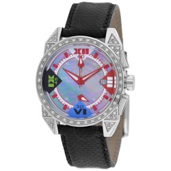Cavallo Pazzo Chronograph Quartz Ladies Watch 161GRAYDC/BKKS