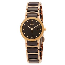 Centrix Quartz Diamond Brown Dial Ladies Watch R30555724
