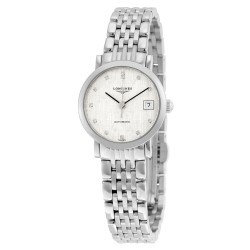 Elegant Automatic Silver Dial Diamond Ladies Watch L43094776