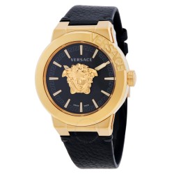 Medusa Infinite Quartz Black Dial Men's Watch VE7E00223