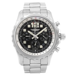 Pre-owned Breitling Chronospace Chronograph Automatic Chronometer Black Dial Men's Watch A2336035/BA68-167A