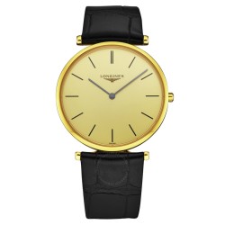 La Grande Quartz Gold Dial Ladies Watch L4.755.2.32.2