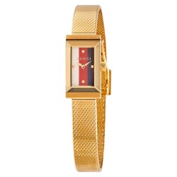 G-Frame Quartz White, Red and Navy Dial Ladies Watch YA147511