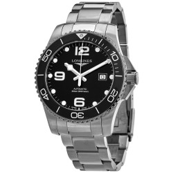 Hydroconquest Automatic Black Ceramic Bezel 43 mm Men's Watch L37824566