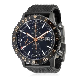 Pre-owned Breitling Chronoliner Chronograph GMT Automatic Chronometer Black Dial Men's Watch M24310