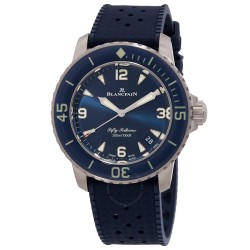 Fifty Fathoms Automatic Blue Dial Men's Watch 5010 12B40 O64A