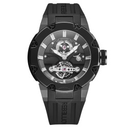 Predator Tourbillon Hand Wind Black Dial Men's Watch RB.PR.TOU.TB.BKG