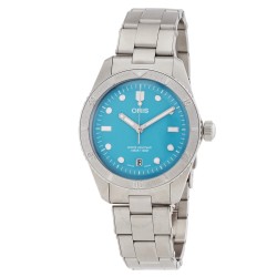 Oris Divers Sixty-Five Automatic Cotton Candy Blue Dial Watch 01 733 7771 4055-07 8 19 18