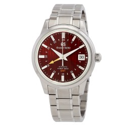 Elegance Automatic Red Dial Unisex Watch SBGJ273G
