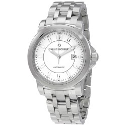 Patravi Autodate Automatic White Dial Men's Watch 00.10636.08.23.21